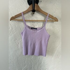 Brandy Melville Ella Lilac Lavender Tank Top